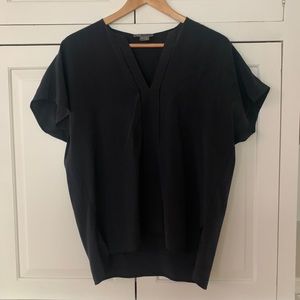 Vince silk cap sleeve top